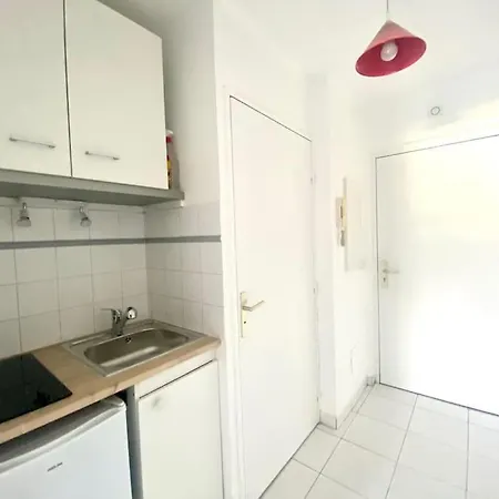 公寓 Magnifique Studio-cosy-vue Mer-terrasse-wifi-clim-avec Garage 尼斯