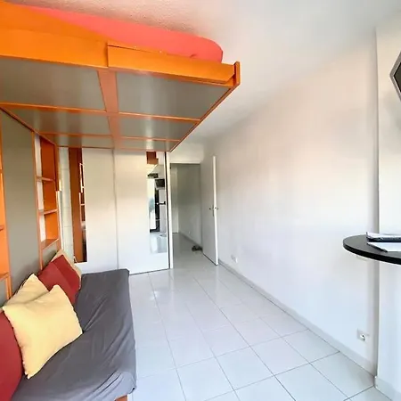 Magnifique Studio-cosy-vue Mer-terrasse-wifi-clim-avec Garage 公寓 尼斯