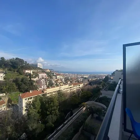 Magnifique Studio-cosy-vue Mer-terrasse-wifi-clim-avec Garage 公寓